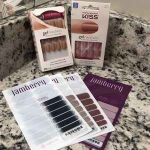 Jamberry and Kiss Nail Bundle